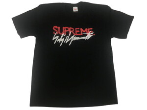 M■2020AW■Supremeシュプリーム■Yohji Yamamoto Logo Tee/ヨウジヤマモト ロゴ Tシャツ/T-SHIRT半袖Tシャツ■黒■20AW/20FW/FW20/2020FW