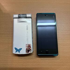 【ジャンク】　部品取り　W52CA au AQUOS SHARP ガラケー　携帯電話