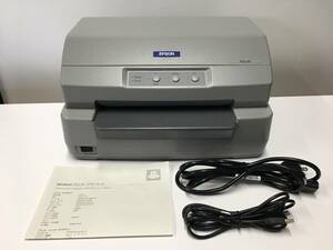 A19903)EPSON PLQ-20 ドットインパクトプリンター テスト印刷確認済み 現状品