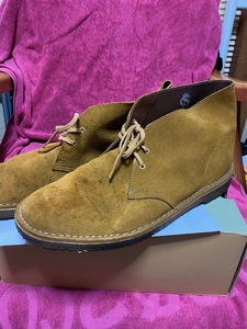 Clarks　クラークス　デザートブーツ　ビックサイズ　UK12 US13 31cm相当 濃いブラウン　