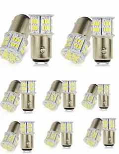 1157 3014SMD54連 S25 ダブル型 ランプ LED 電球 16個白