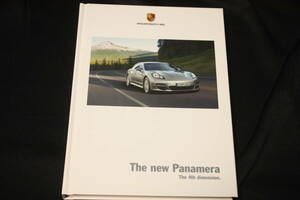 ★2010年モデル ポルシェパナメーラ 日本語厚口カタログ＋価格表2冊セット(ポルシェジャパン発行) Porsche 970 Panamera/S/4S/Turbo