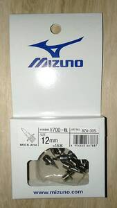 [m14226y z] mizuno 陸上スパイク スパイクピン 12mm×16本 (8ZA-305) 　ミズノ