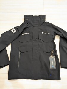 23-24 メンズ Burton DAYBEACON デイビーコン 3L ジャケット Lサイズ TRUE BLACK JACKET