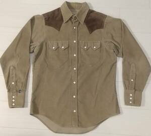 古着/Rockmount Ranch Wear/ロックマウント・ランチウェア/コーデュロイ・ウエスタンシャツ/Made in USA/オールド/レトロ/クラシック