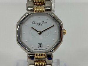 Christian Dior クリスチャン ディオール スウィング 腕時計 クォーツ 48.203 766128 箱/付属品付き 不動品【CGAZ4002】