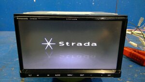 (S)　Panasonic パナソニック strada ストラーダ CN-RE03D メモリーナビ フルセグ 2016年地図データ ディスク読み込み不良 ジャンク