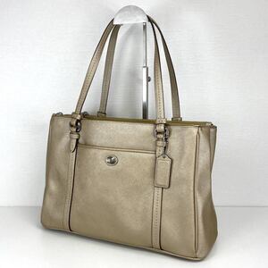 【美品】COACH コーチ ハンドバッグ A4バッグa248