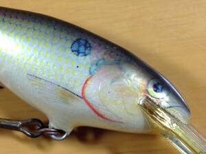 ★RAPALA★　オールド　ラパラ　シャッドラップ　SR-7　SD　※傷多数あり、後フックなし　#20-1638