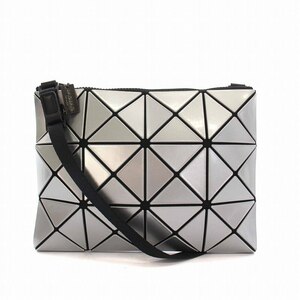 バオバオ イッセイミヤケ BAOBAO ISSEY MIYAKE LUSENT ルーセント ショルダーバッグ ポシェット グレー シルバー /YM レディース