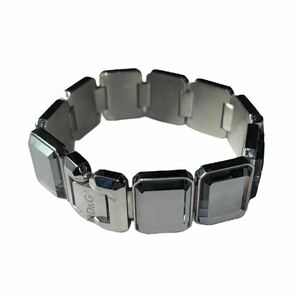 DOLCE&GABBANA Crystal Silver Bracelet ドルチェアンドガッバーナ クリスタル シルバー ブレスレット