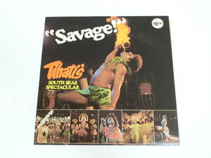 ハワイアン LPレコード Savage! Tihati