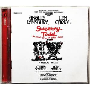 【2CD】スウィーニィ・トッド～フリート街の奇妙な床屋 オリジナル・キャスト盤 サウンドトラック ◇ スティーヴン・ソンダイム ◇