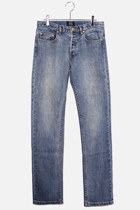 A.P.C. アーペーセー NEW STANDARD JEAN CLASSIQUE ニュースタンダードジーンズ クラシック デニムパンツ 28 インディゴ /◆ メンズ