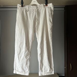 サイズ2 UE White Line cotton pants uniform experiment White Line コットン コーデュロイパンツ　soph. ソフネット 