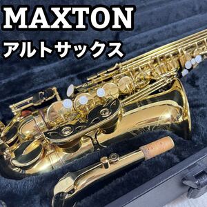 MAXTONE 初心者オススメ　アルトサックス　管楽器　彫刻　入門用　自宅練習用