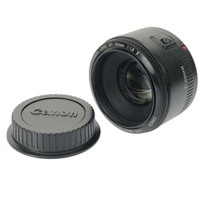 【動作品】Canon LENS EF 50mm F1.8 II キャノン EFマウント 標準 単焦点レンズ AFレンズ 一眼レフ用 交換レンズ 動作確認済み C4326