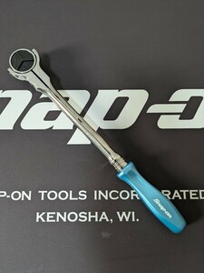 スナップオン スイベルラチェット 旧グリップ FHNFD100 PB パールブルー 新品未使用 Snap-on 3/8 9.5sq ラウンドヘッド USA