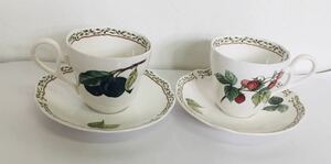 新品 Noritake ノリタケ ロイヤルオーチャード プリマチャイナ カップ＆ソーサー　ペアセット　200621