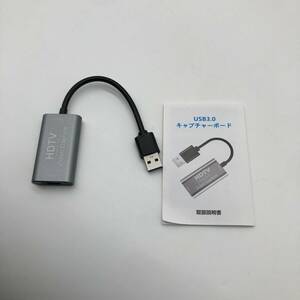 USB3.0 & HDMI 変換アダプタ A2205 HD画質録画 HD1080P/4Kパススルー機能 HDMI ビデオキャプチャー ゲーム録画/HDMIビデオ録画