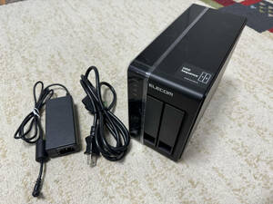 エレコム NetStor5 シリーズ NSB-5A4T2BL 2ベイ Linux搭載 NAS 4TB