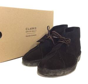 Clarks クラークス HENDER SCHEME エンダースキーマ 別注 Desert Seam デザート ブーツ チャッカブーツ 靴 ブラック 黒 UK8.5