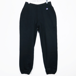 WTAPS ダブルタップス Champion チャンピオン ACADEMY/TROUSERS/CTPL.CHAMPION アカデミー トラウザーズ スウェット パンツ ブラック Octz