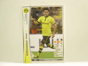 WCCF 2012-2013 白 イルカイ・ギュンドアン　Ilkay GUNDOGAN 1990 Germany　Borussia Dortmund 12-13 #107 Panini