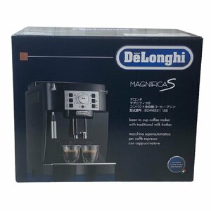 未開封 DeLonghi デロンギ マグニフィカS 全自動コーヒーマシン ECAM22112B エスプレッソ ドリップ コーヒー メーカー 保管品 取説 箱付