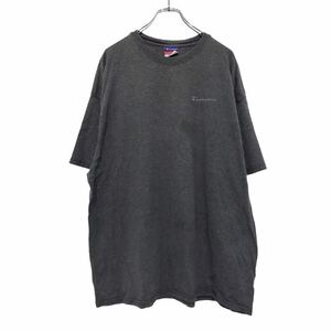 champion 半袖 ロゴ Tシャツ XL グレー ライトグレー チャンピオン メキシコ製 古着卸 アメリカ仕入 a507-6884