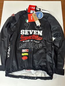 7ITA Super Racing Smile Jacket サイズXL サイクルジャージ ジャケット 裏起毛