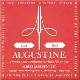 AUGUSTINE RED 6弦×4本 オーガスチン 赤 クラシックギター弦 バラ弦 6弦 4本セット