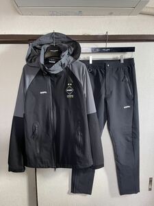 【美品】【セットアップ】 19AW FCRB f.c real bristol エフシーレアルブリストル SOPH ソフ WARM UP JACKET ＋ PANTS ジャケット パンツ