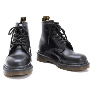 ドクターマーチンDr.Martens 6ホールレザーブーツ 黒36(22cm)