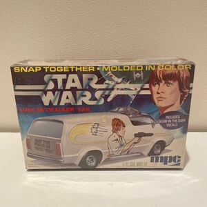 スターウォーズ STAR WARS ルークスカイウォーカー LUKE SKYWALKER VAN プラモデル mpc 未開封