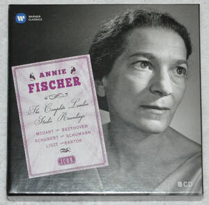 アニー・フィッシャー Annie Fischer Complete London Studio Recordings ICON Warner Classics