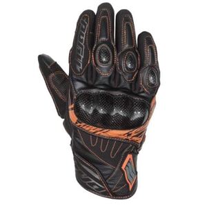 HSG517S ST-X CORE WINTER GLOVES BLACK/ORANGE STITCH HYOD ヒョウドウ ウインター グローブ バイク用 Mサイズ