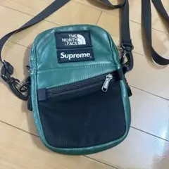 Supreme North Face Leather Shoulder Bag