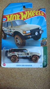 ホットウィール　TOYOTA LAND CRUISER 80（トヨタ　ランドクルーザー８０）/MUD STUDS 2/5/HotWHeeLS　