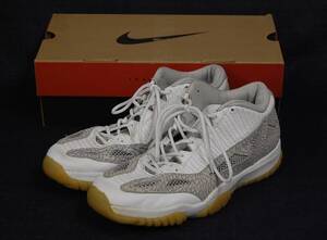 NIKE AIR JORDAN 11 LOW 96年製 オリジナル 白x灰 US11 960406 ナイキ エアジョーダン XI 29cm