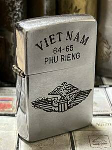 1963年製ベトナムジッポー「米軍空挺徽章」ミリタリー 当時物 ヴィンテージ