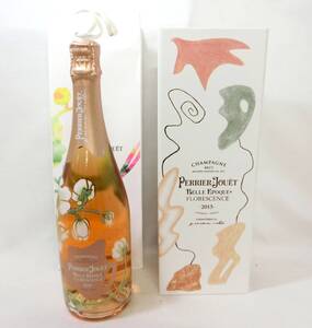 1000円スタート 酒 PERRIER-JOUET BELLE EPOQUE FLORESCENCE 2015 BRUT 750ml 12.5％ ペリエ ジュエ フロレサンス 未開栓 箱付 WHO 酒U531