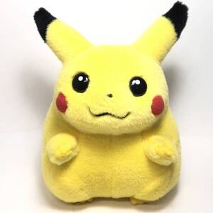 ＊TOMY 初期 おしゃべり ピカチュウ ぬいぐるみ 約22cm ポケモン ポケットモンスター 当時物 人形 トミー ジャンク