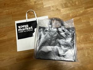 いよいよラスト1点 新品未使用 正規購入品 COMME des GARCONS Black Market ブラックマーケット コム デ ギャルソン PVC トート バッグ BAG