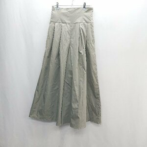 ◇ UNITED ARROWS ユナイテッドアローズ 袴パンツ サイズ36 カーキ系 レディース E