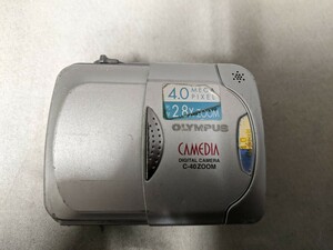 H1884 OLYMPUS CAMEDIA C-40 ZOOM コンパクトデジタルカメラ 小型デジカメ/オリンパス 簡易動作確認OK 動作品 現状品