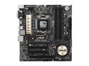 ASUS Z97M-PLUS LGA 1150 Intel Z97 HDMI SATA 6Gb/s USB 3.0 Micro ATX Intel Motherboard 2月5日発送