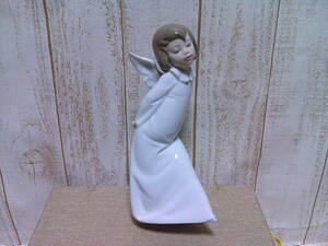 ☆リヤドロ　LLADRO　天使の考えごと☆わかってきたぞ　２４㎝　美品☆