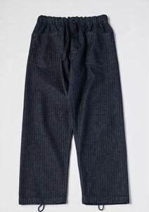 #3307 E-Z ARMY-NAVY Pants HBDI herringbone denim indigo ポストオーバーオールズ