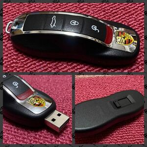 USB 128GB 新品未使用PORSCHE ポルシェスマートキーデザインUSB